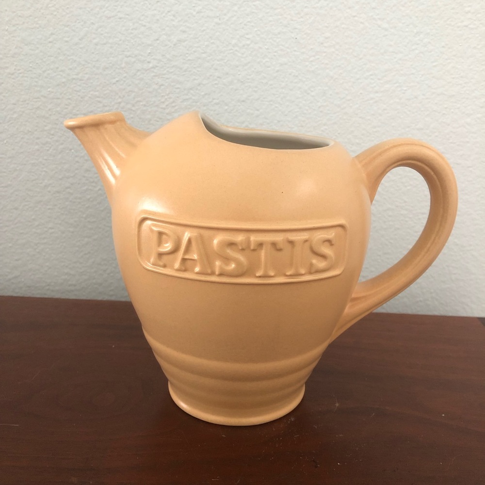 Tan Ceramic Pitcher - Picture 6 of 6